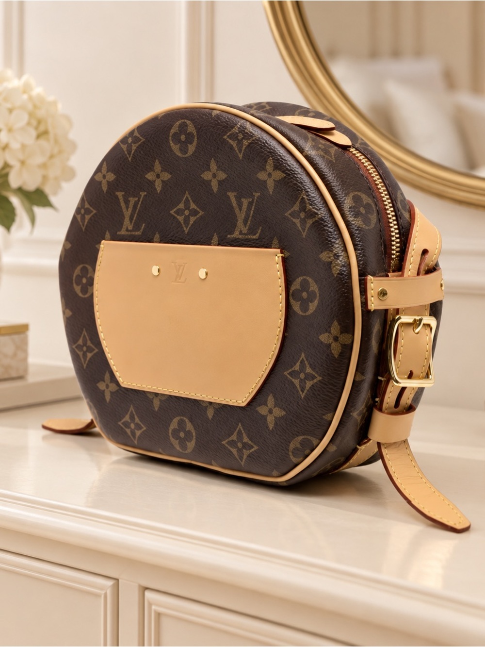Stylish Round Crossbody Bag